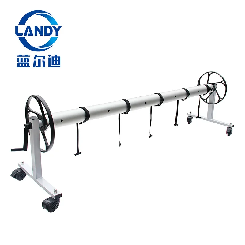 High Quality Ground Swimming Pool Solar Cover Reel Roller Factory Price Retail Stainless Steel