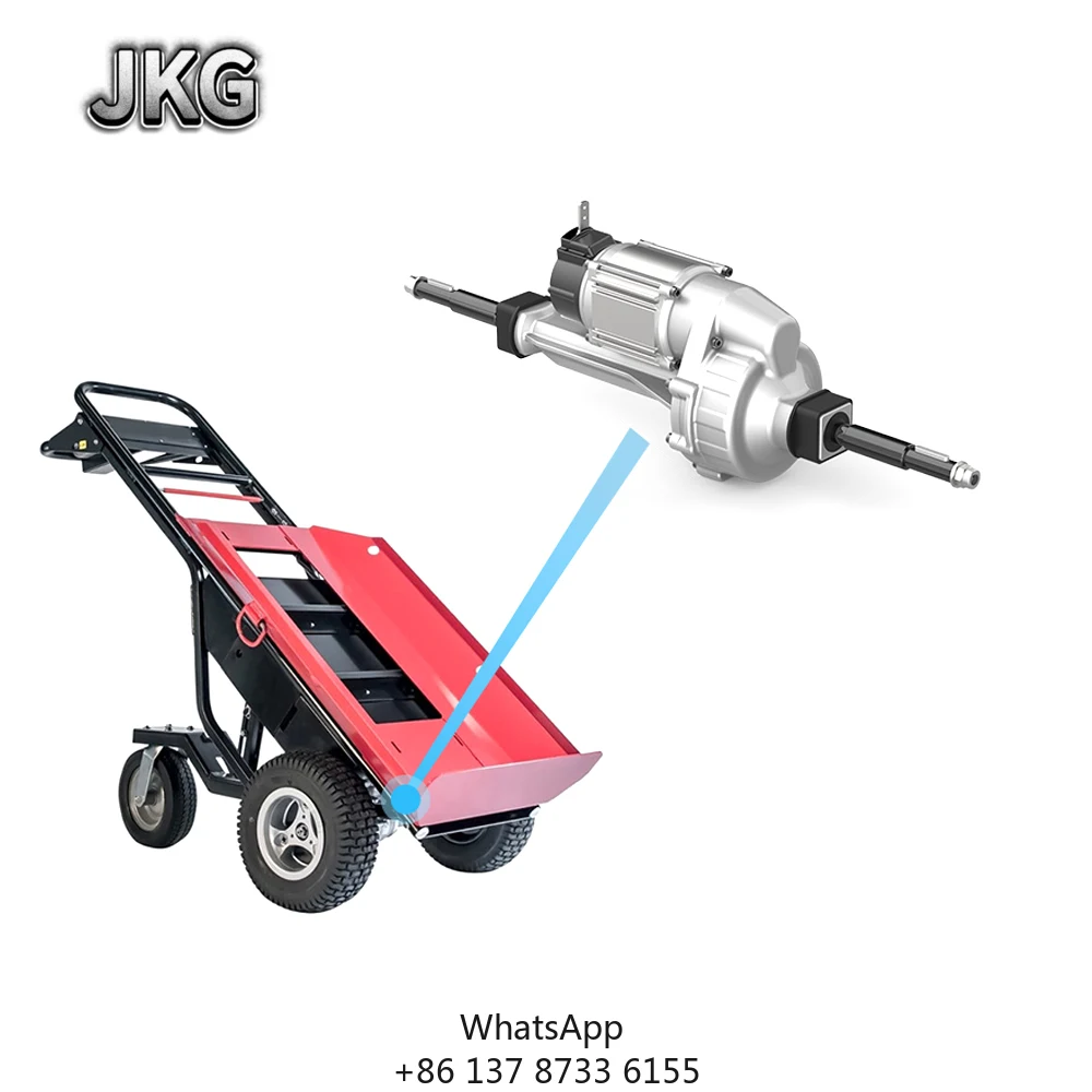 

500W/800W DC Brushless Motor Electric Drive Rear Axle For Dolly Solutions
