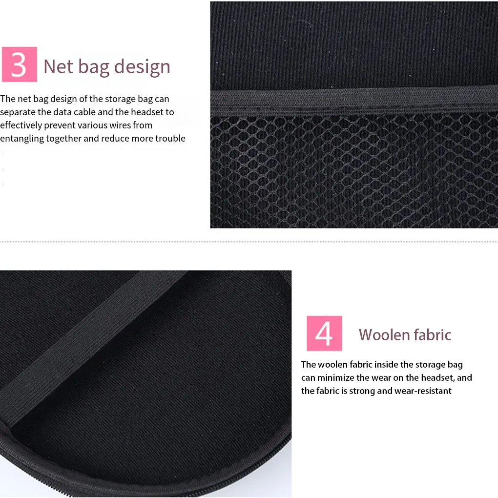 Sac de poudres pour téléphone, étui pour écouteurs, durable, étanche, nouveau