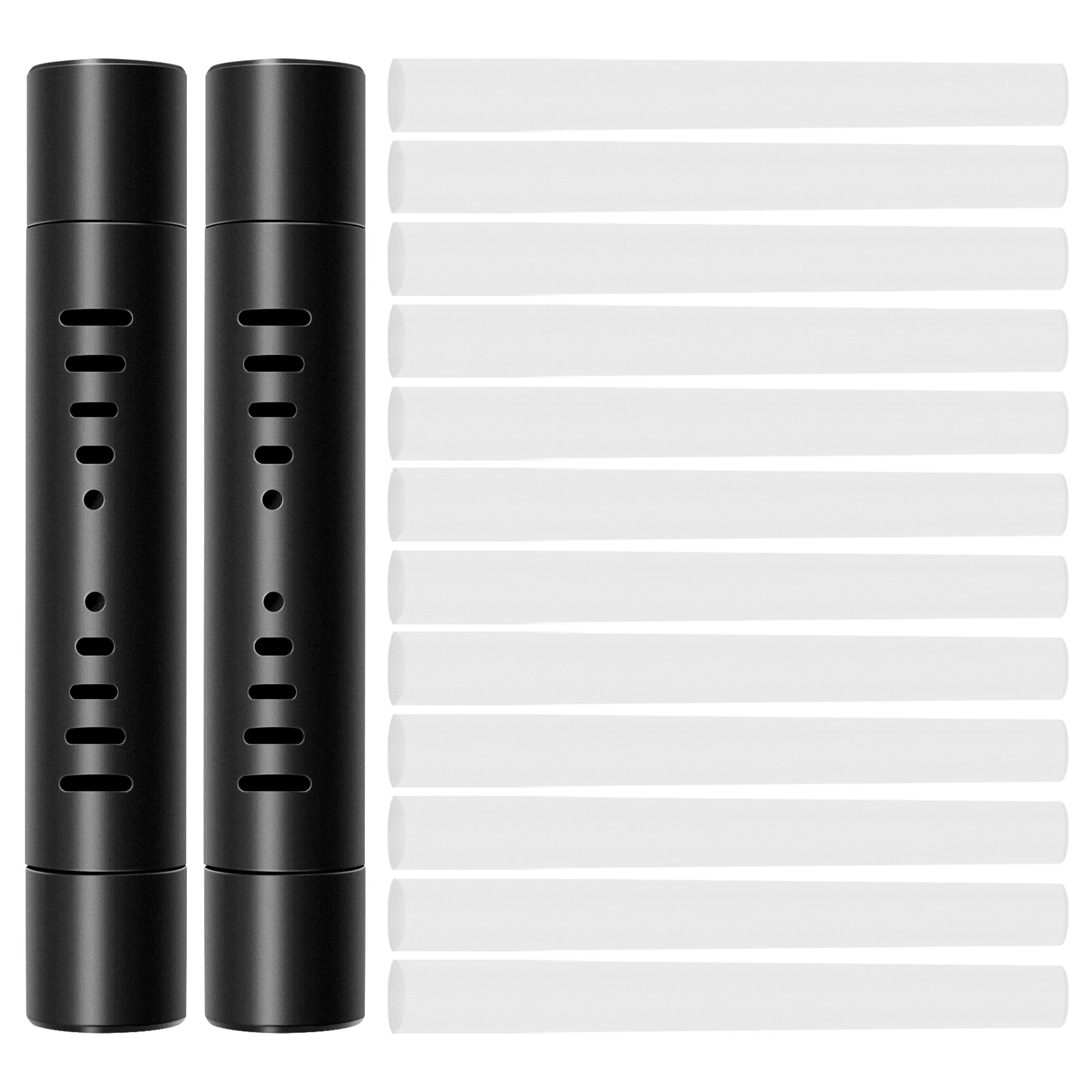 2 Pcs Car Oil Diffuser Car Diffuser Vent Clip with 12x Refill-Car Air Freshener-Car Perfume-Car Vent Oil Diffuser