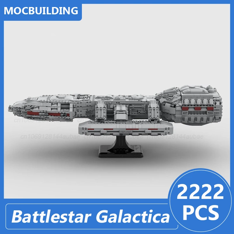 Battlestar Galactica รุ่น MOC Building Blocks พื้นที่ DIY ประกอบอิฐคอลเลกชันจอแสดงผล Creative Xmas ของเล่นของขวัญ 2222PCS