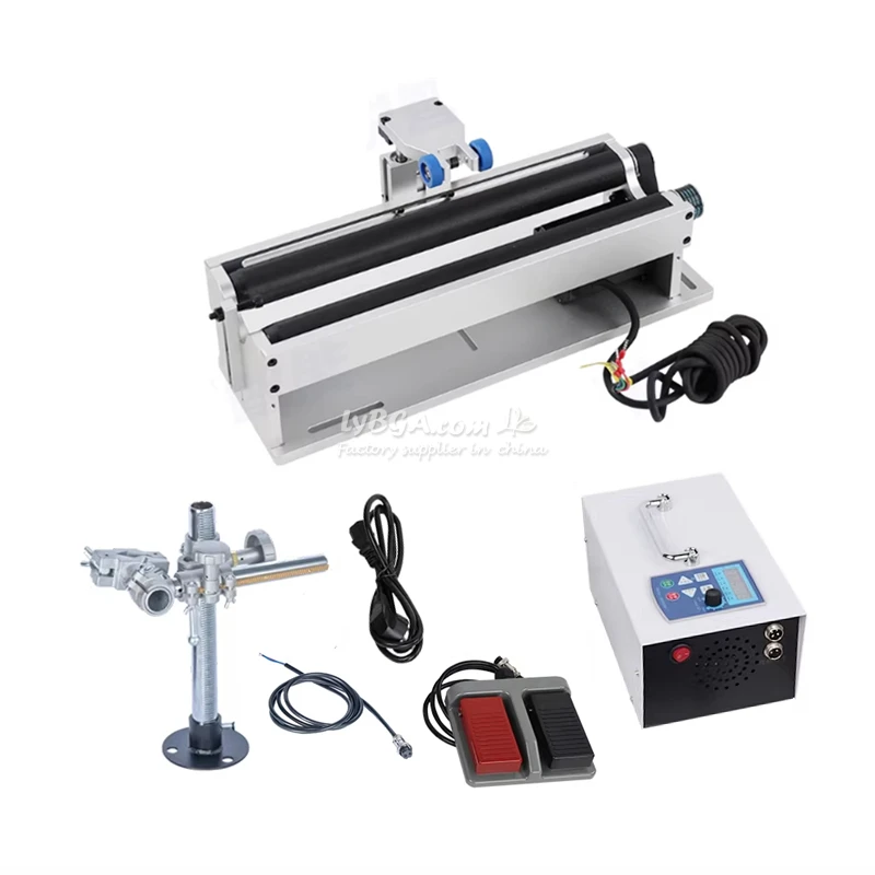 LY Welding Fixture Laser Handheld Welding Round Tube Welding Auxiliary Fixture 60 Step Stepper Motor Rotating Fixture Chuck