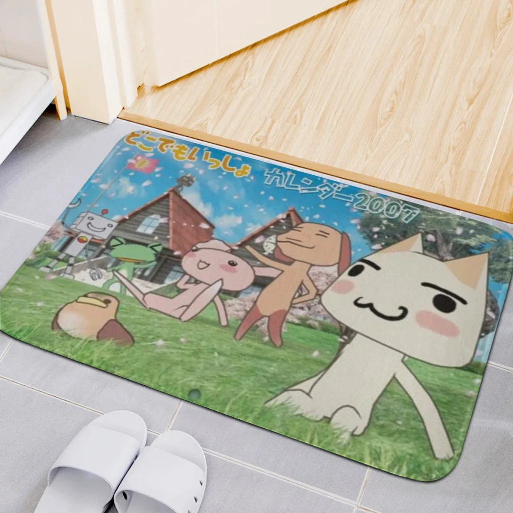 Home Carpet Rug Bathroom Inoue Toro Cute Cat Mat Retro Multiple Choice Living Room Kitchen Non-Slip