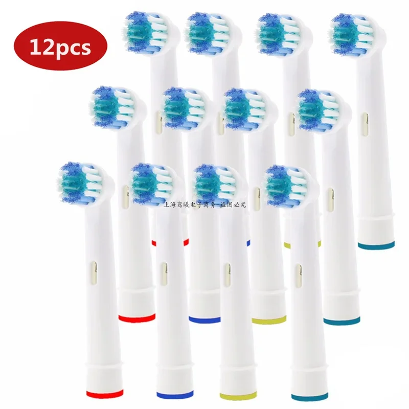 12 x Replacement Brush Heads For Ora Electric Toothbrush Fit Advance Power Pro Health Triumph 3D Excel Vitality Precision Clean