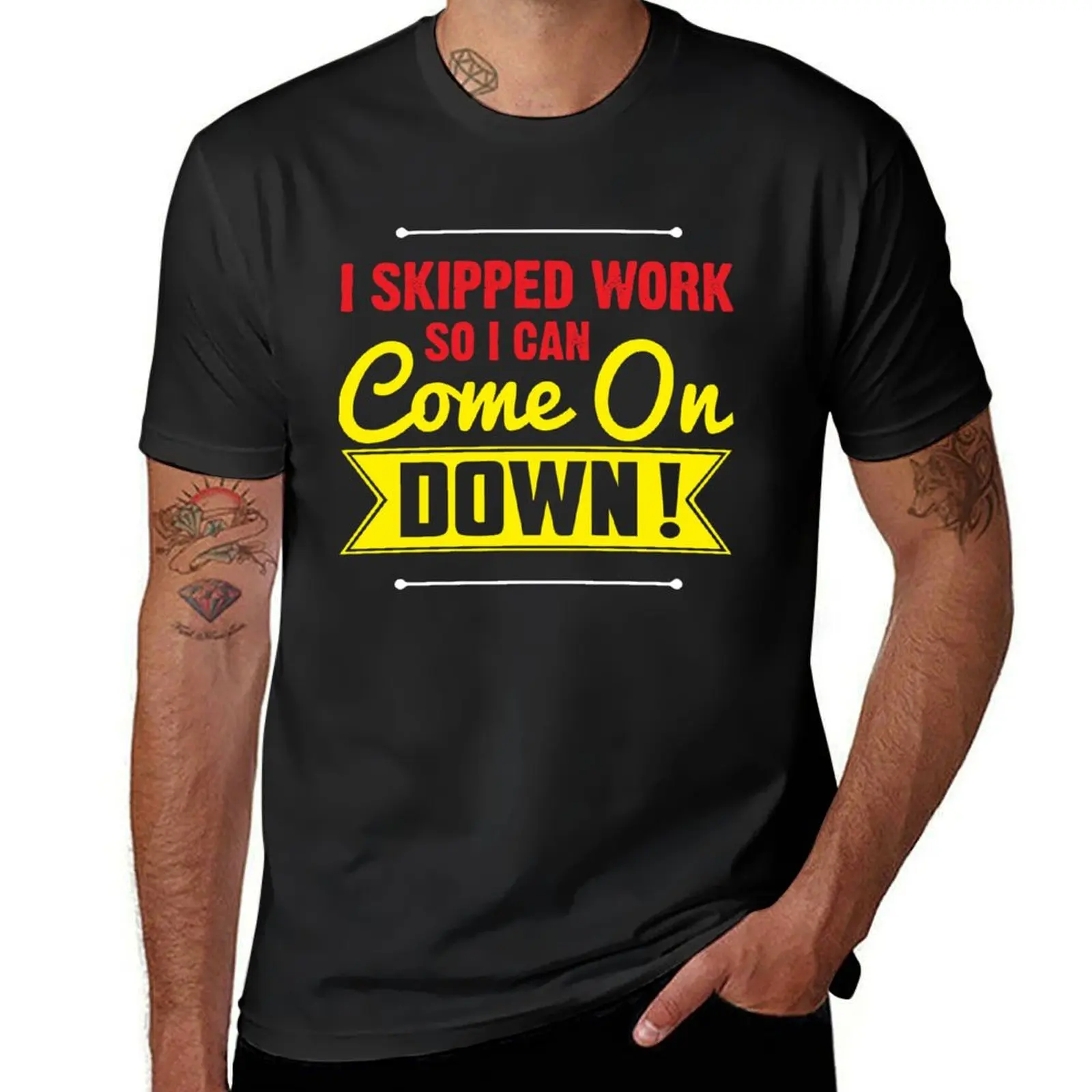 

I Skipped Work So I Can Come on Game Show Contestant Gift T-Shirt anime stuff funny costumes Men's t-shirts