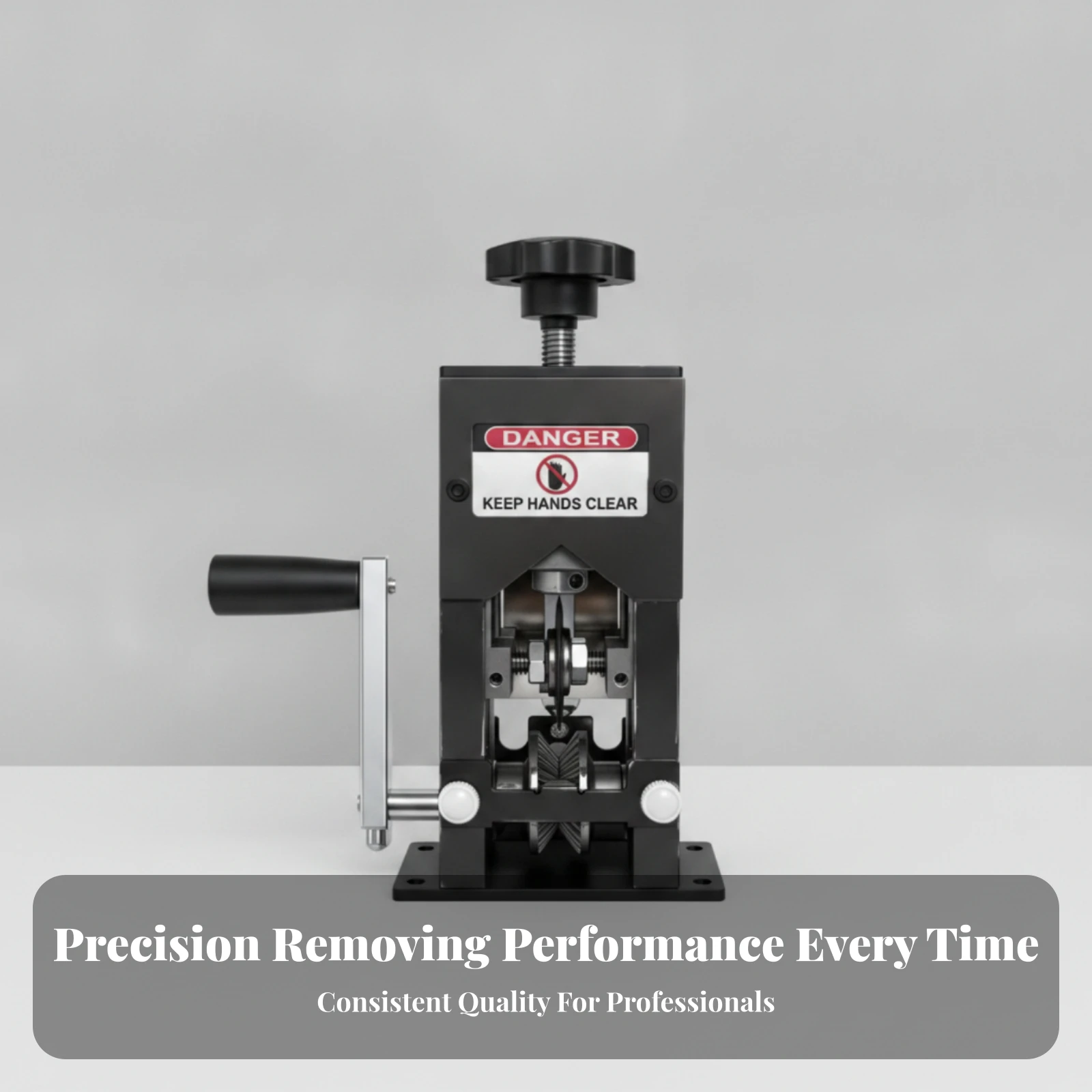 Wire Stripping Machine Two-Mode Wire Stripper with Crank Handle Cable Stripping Machine Compact Sturdy for Electricians