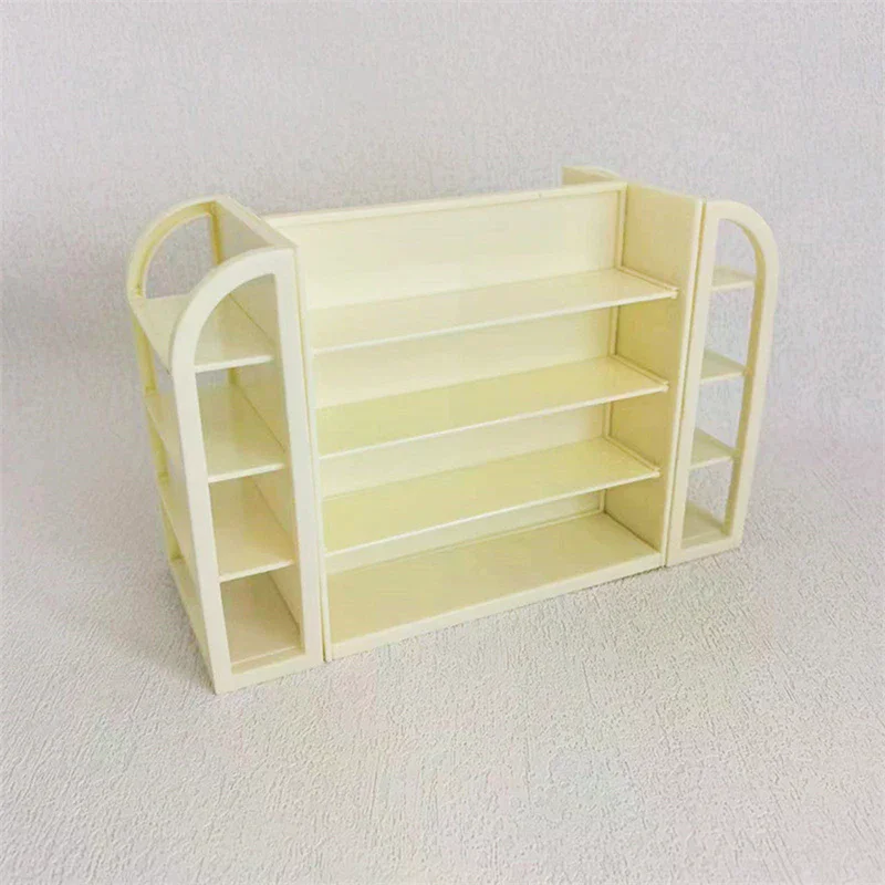 أرفف سوبر ماركت محاكاة صغيرة لبيت الدمية، شرب الطعام، وجبات خفيفة، لعب نموذج لعبة المنزل #4