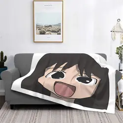 Osaka Azumanga Daioh Peeker (Colored) 2024 An Ultra-Soft Micro Fleece Blanket