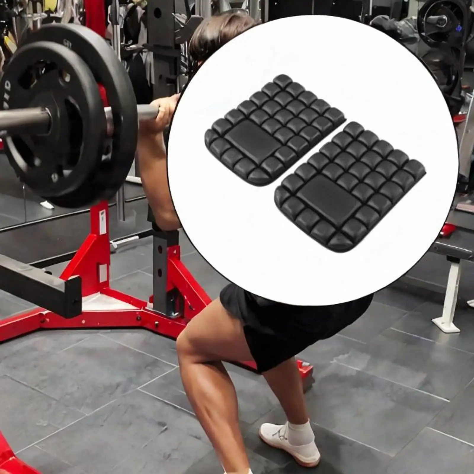 

2Pcs Work Knee Pad Inserts EVA Knee Protector for Indoor Outdoor Accessory