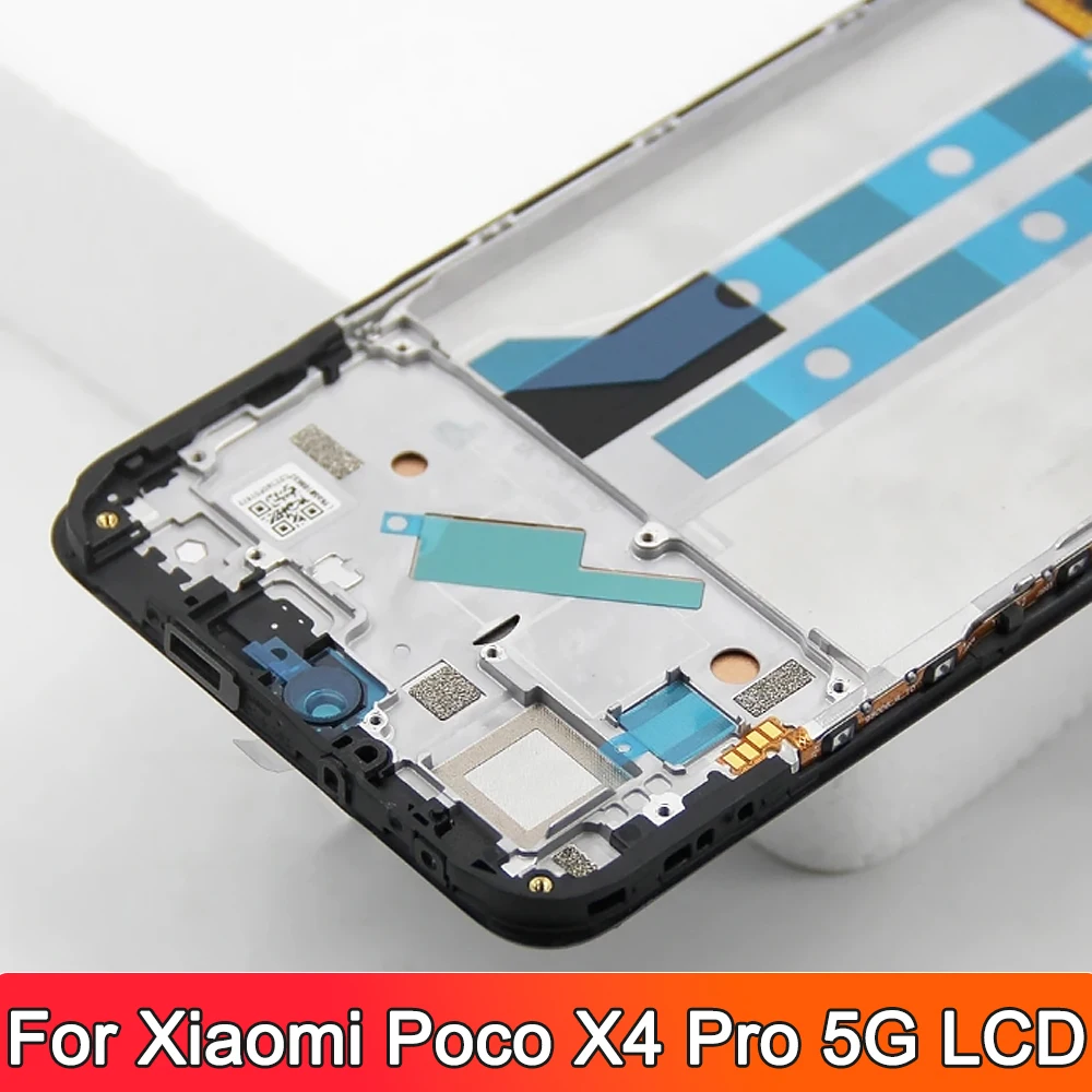 6,67 "проверено на Poco X4 Pro 5G Дисплей Lcd сенсорный экран цифровой с детализированной детализацией для Xiaomi Poco X4 Pro 5G