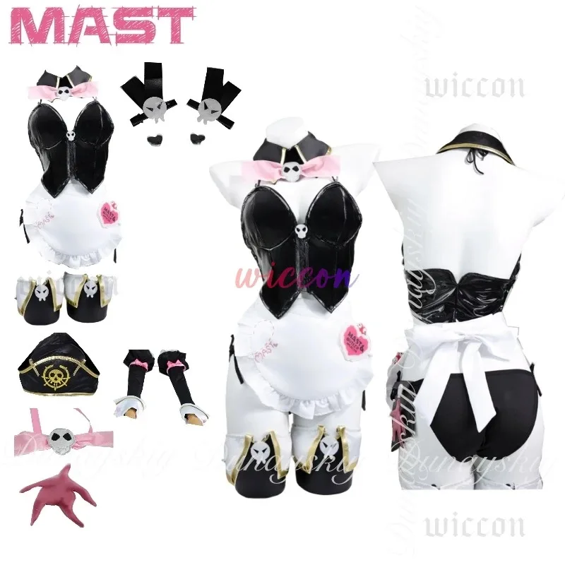 

ff34Goddess of Victory: NIKKE Mast Cosplay Elysion SSR Support Type Nikkes Sexy Y2K Suit Hat Bikini Maid Costume Game Full
