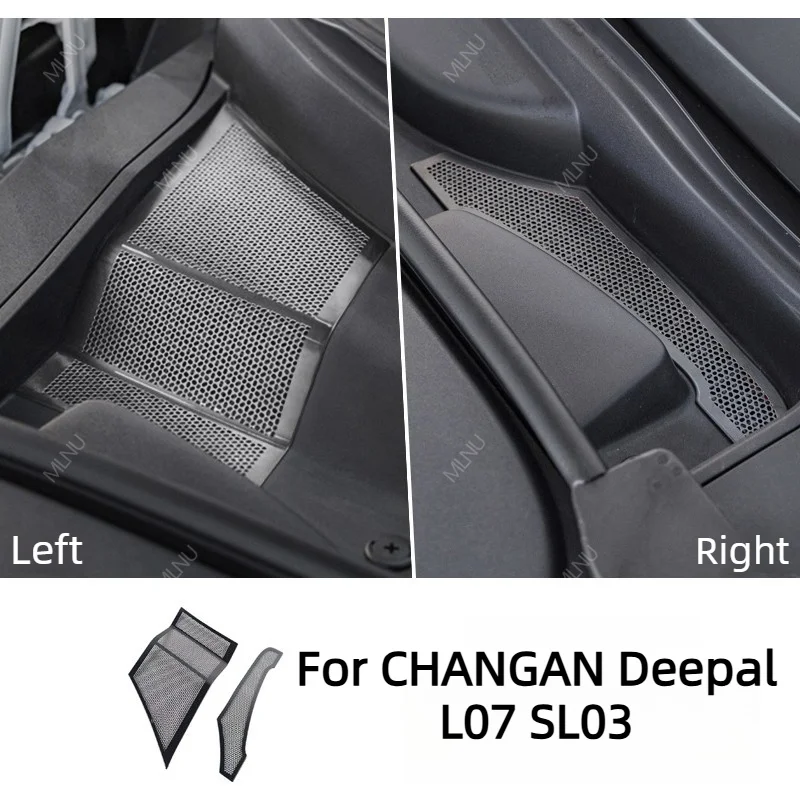 Hood Dust Cover For CHANGAN Deepal L07 SL03 2026 2025 Accessories Stainless Steel Scratch Resistant Anti-Corrosion 2024 2023