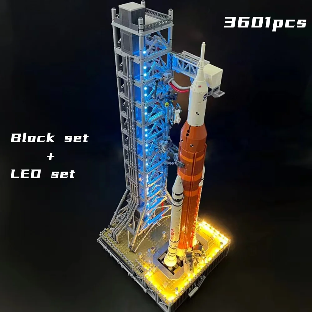 3601Pcs Nasa Artemis Space Launch System Creative Model Creator Expert Bricks 10341 Building Blocks Adults Toys Birthday Gifts