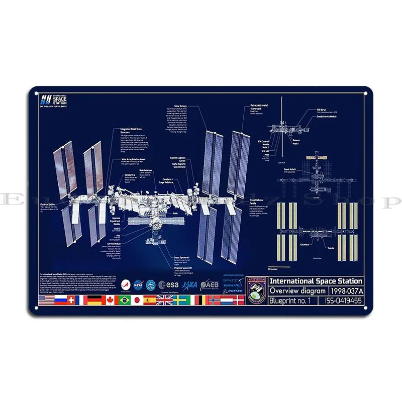 ملصق جداري معدني مطبوع عليه سينما مخصصة من Iss #2