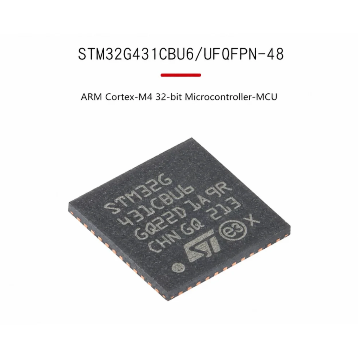 オリジナル-stm32g431cbu6-ufqfpn-48-arm-cortex-m4-32ビットマイクロコントローラー-mcu