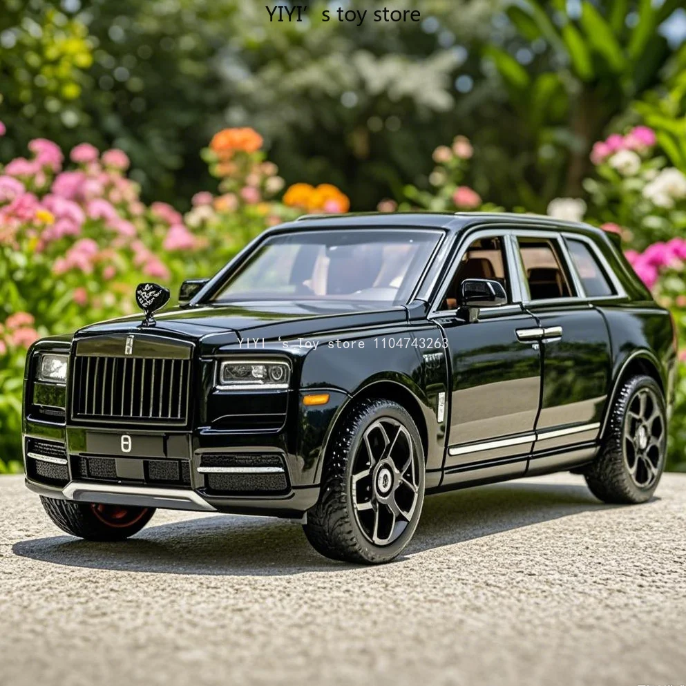 

1/36 Rolls-Royce Cullinan Alloy Mini Car model, high-end desktop decoration, high-end collectibles and gifts, 30