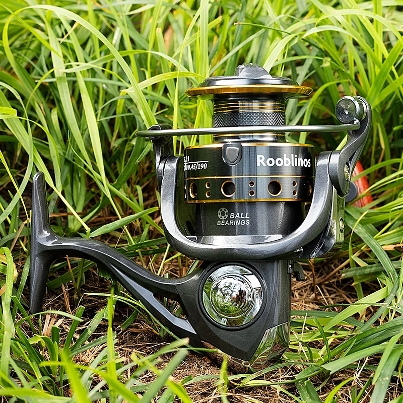 Rooblinos BK Spinning Fishing Reels For Saltwater Freshwater Metal Spool Left/Right Interchangeable Trout Carp Fishing Tackle image 3
