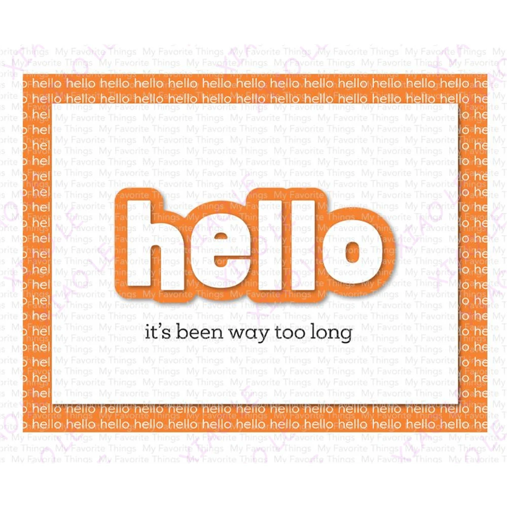 شكرا لك التفكير فيك عدة جديدة قطع معدنية يموت Stamps سجل القصاصات مذكرات الديكور النقش قطع يموت قالب DIY بها بنفسك تحية