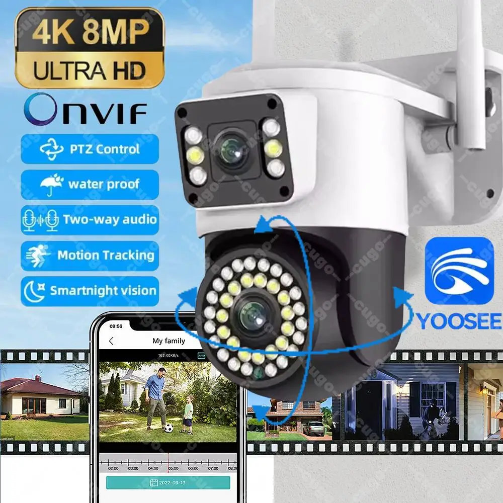 4K 8MP Hd Wifi Ptz … - image