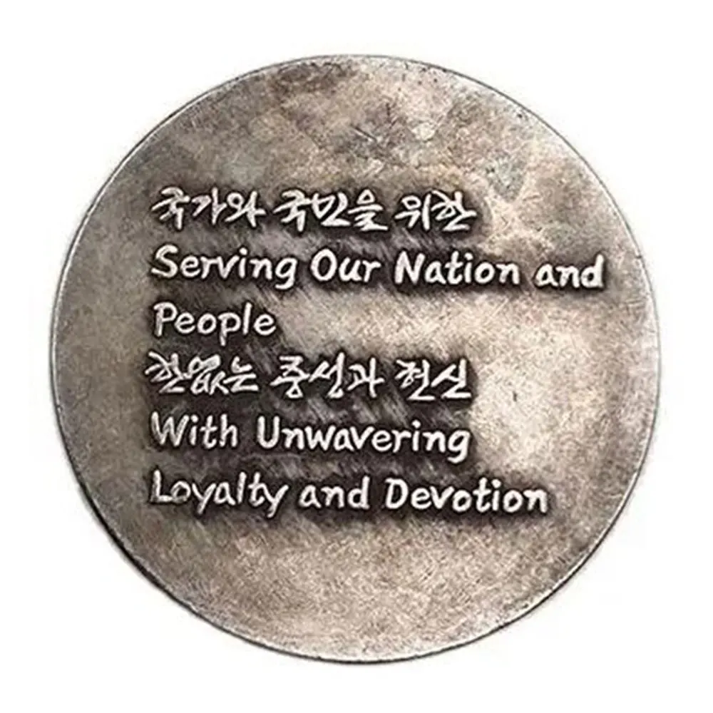 عملة كورية غير عملة تذكارية عملة تذكارية سطح المكتب الحلي هدية تزيين المنزل