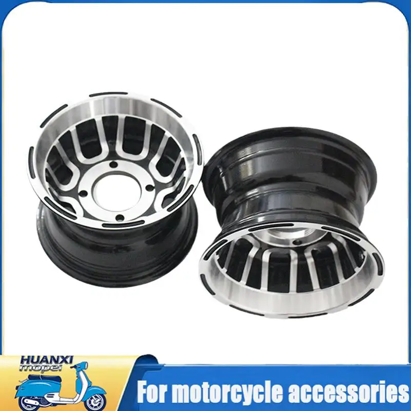 8 Inch Aluminum Alloy Front Rear Wheel Hub Lightweight Corrosion Resistant Rim Fit ATV Quad Bike Go Kart Beach Buggy Golf Cart Off Road Replacement Parts - view 6