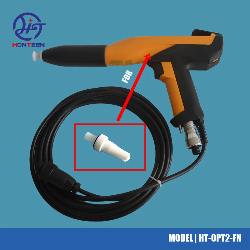 Honteen Aftermarket Flat Nozzle Compatible With GemaS GM03 Powder Spray Gun Flat Nozzle NF20 1007931 Gema Flat Nozzle