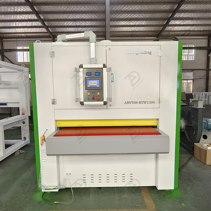 Automatic Sheet Metal Wide Belt Sanding Grinding Deburring Chamfering Machine Sander Flat Polishing Machine