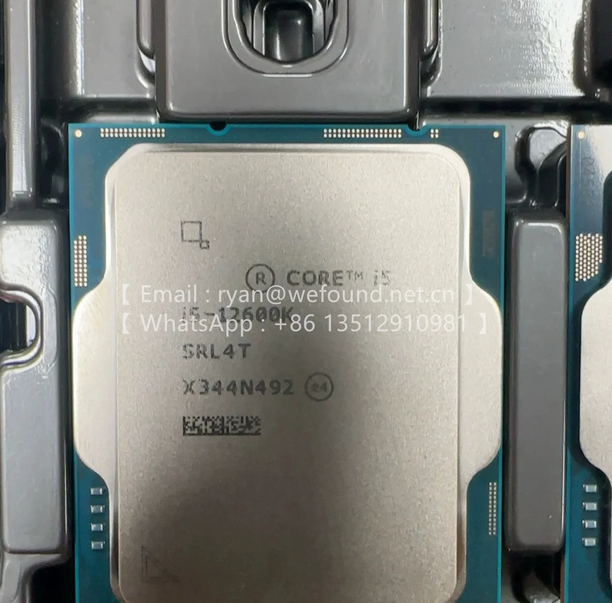 FOR Intel  i5 12600k ,i5 13600k , i7 12700k , i7 13700k Tray Processor