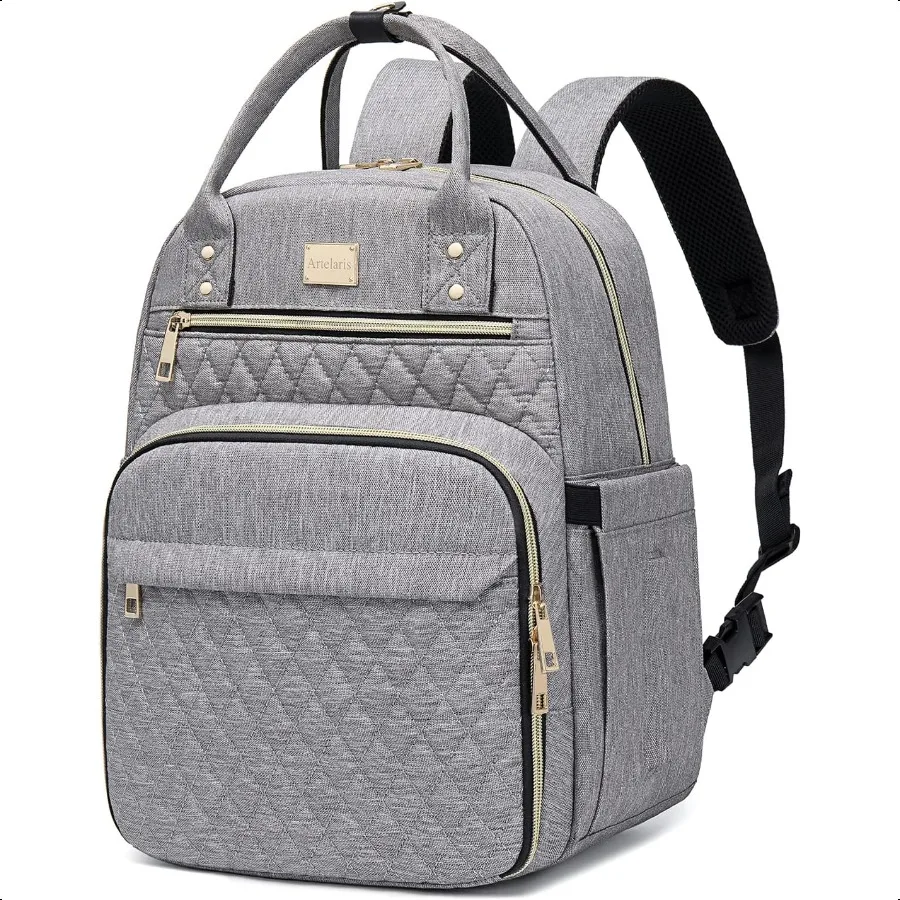 

Stylish Insulated Lunch Backpack for Women Waterproof Travel Cooler Bag for Teacher Work School Picnic Book