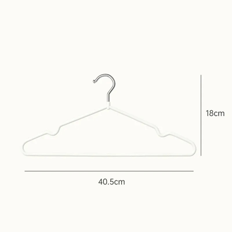 10pcs Non Slip Hangers, Durable Duty Hangers, No Shoulder Bump Suit Hangers, Laundry Hangers,Space Saving Adult Clothes Hangers