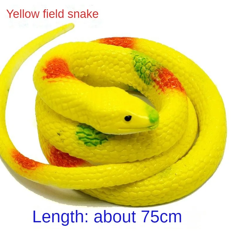 Novelty Toys Unique Shape And Texture Imitation Snake Toy Workmanship Tpr Soft Adhesive Household Products Prank Toys Toy