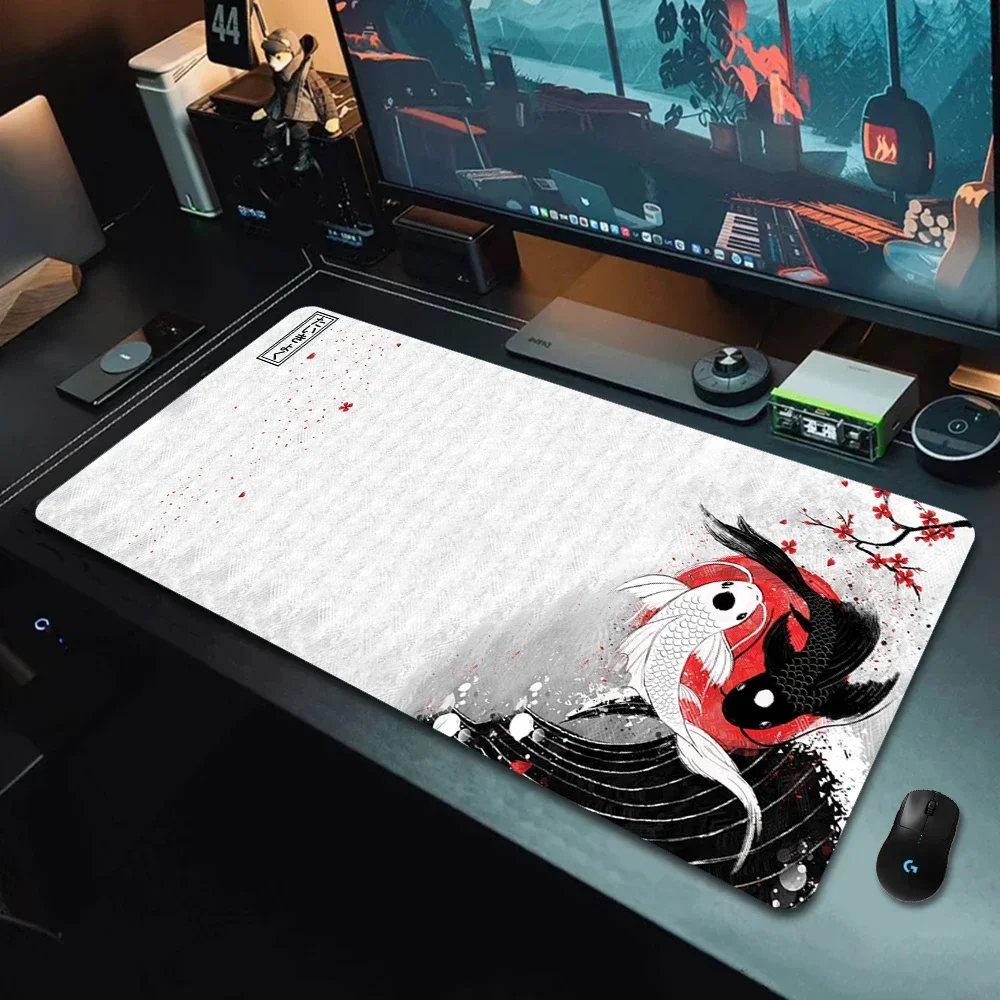 Gaming Mouse Pads Taichi Neutral Table Mats Computer Mousepad Company Big Desk Pad 100x50cm Large Gamer Mousepads Mouse Mat