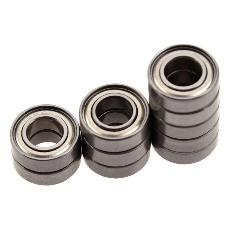 

AA58 10 Pcs 698Z 8 X 19 X6mm Single Row Sealed Deep Groove Ball Bearings