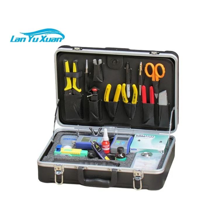 FCST210408 Universal MM Test Set Tool Kit Including Optical Power Meter & Optic Light Source And Pocket Visual Fault Locator VFL