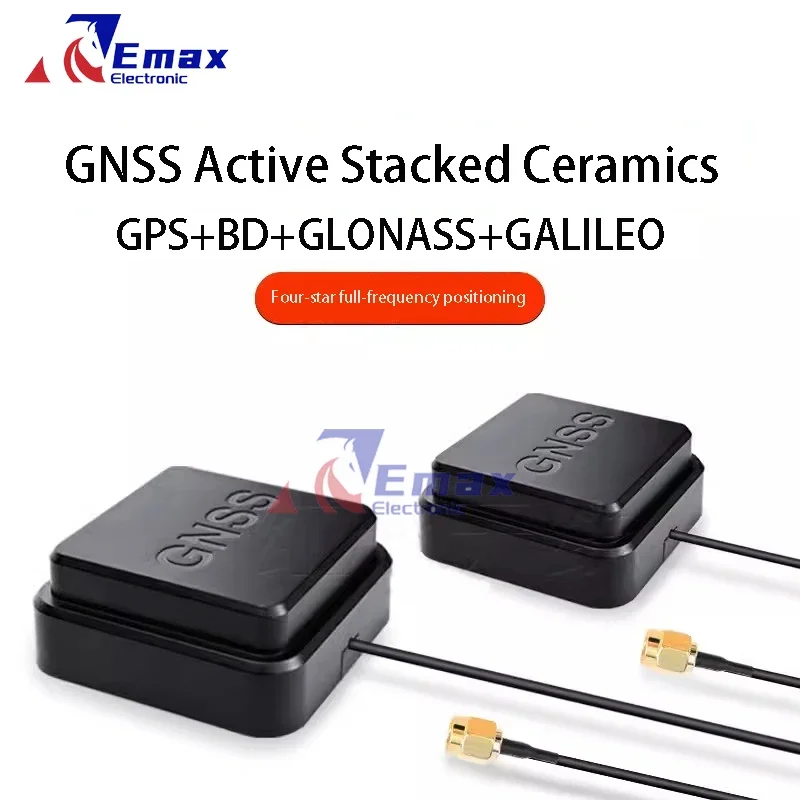 

L1/L2/L5 GNSS W50A W55A W55B W60A W70A W70C Антенна SMA GPS BD GLONASS GALILEO Активная керамическая внешняя автомобильная антенна для позиционирования