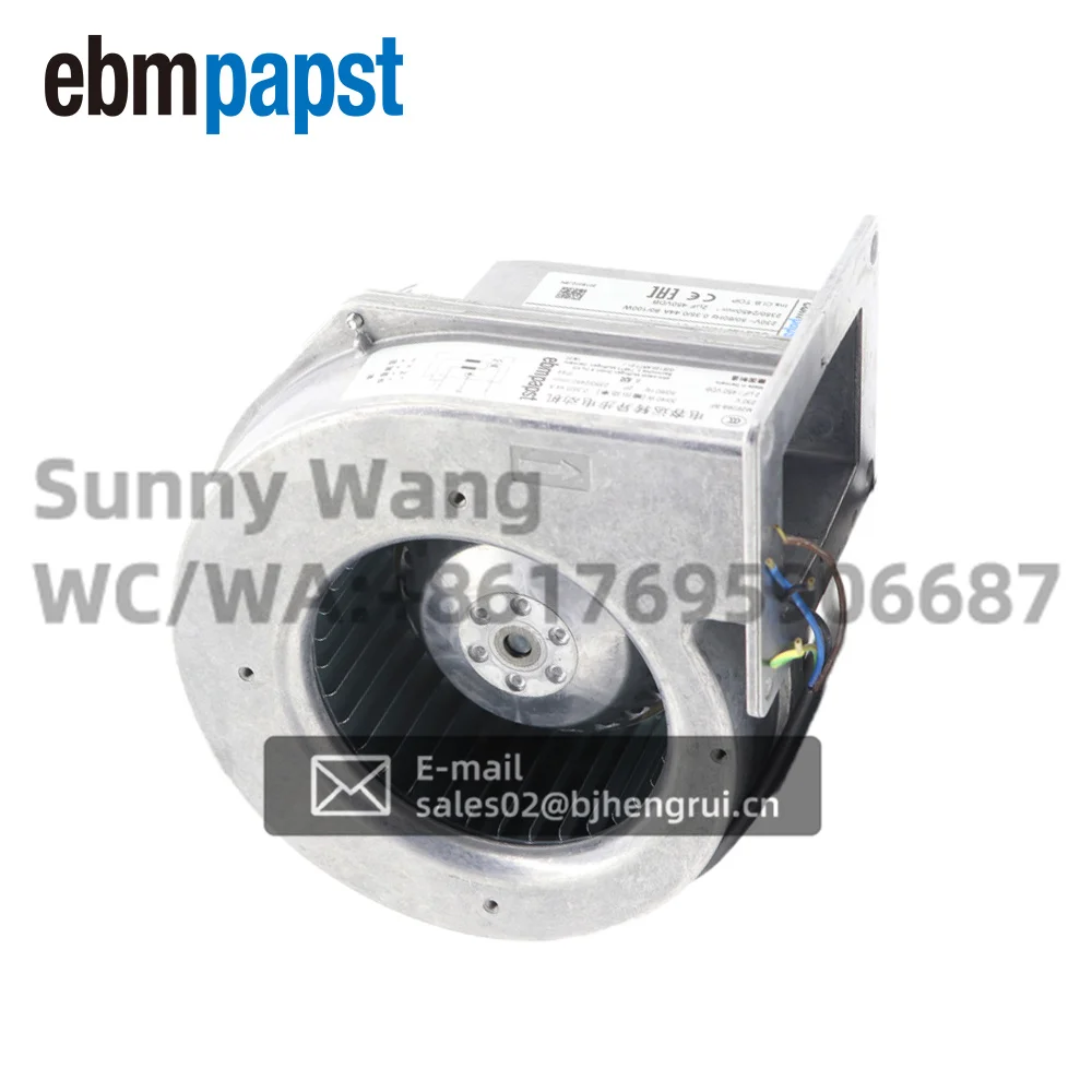 

ebmpapst G2E120-AR77-01 230 В переменного тока 80/100 Вт 2350/2450 об/мин Система свежего воздуха Очистка воздуха Вентилятор охлаждения