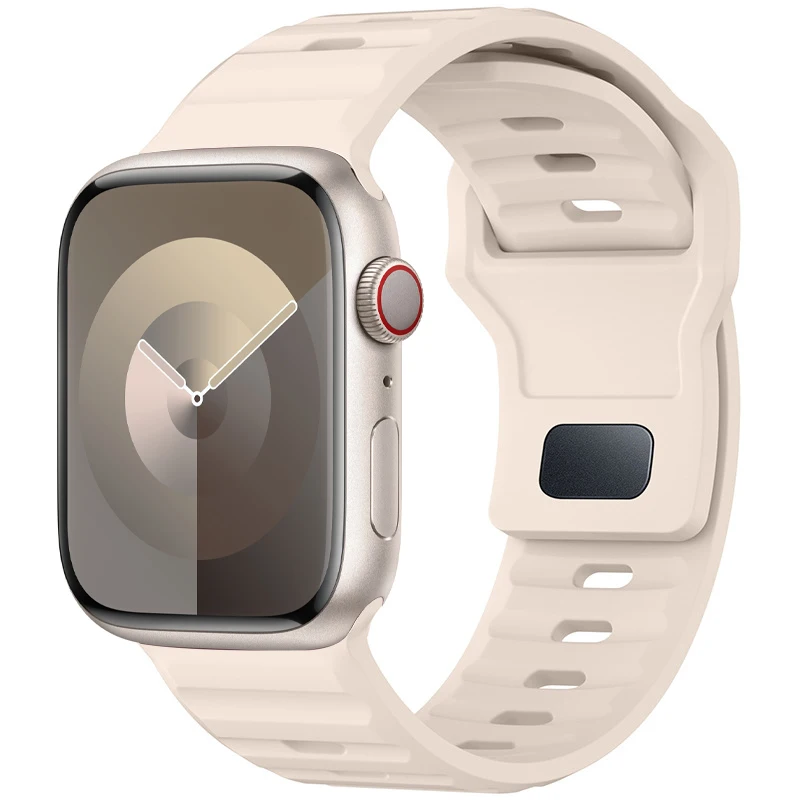 حزام سيليكون لحزام أبل ، سوار كوري رياضي ، سلسلة iWatch Ultra 2 ، 9 ، SE ، 8 ، 7 ، 6 ، 5 ، 4 ، 3 ، 45 ، 44 49 من من من من ، 40 من ، 41 من ، 38