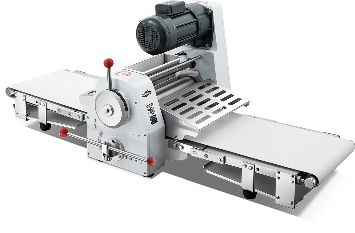 New Electric Puff Pastry Meringue Maker Dough Sheeter Croissant Roller Pressing Machine Touch Screen 304 Stainless Steel Bakery