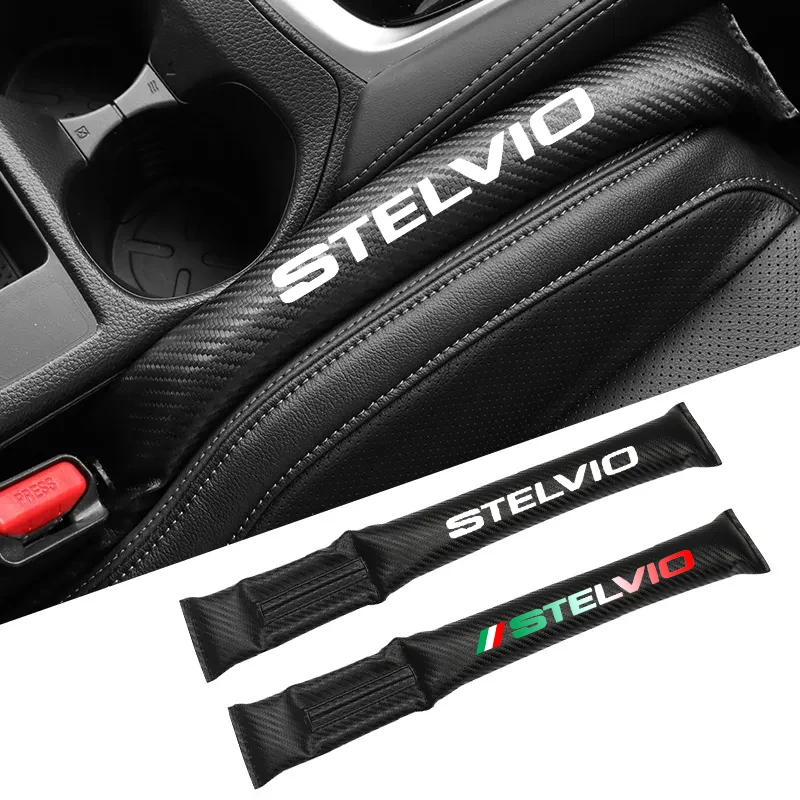 

Creative car gap plug leak proof strip interior modification For alfa romeo Stelvio Logo Accessories