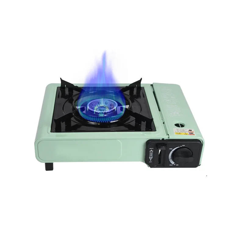 Macaron Outdoor Convenient Multi-stage Fire Travel Gas Stove Field Hot Pot Windproof Gas Cass Household Stove Gas Stove