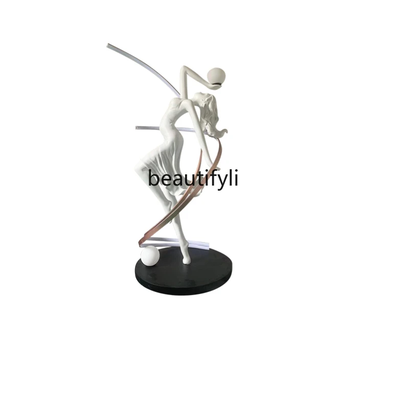 

Humanoid Art Sculpture Floor Lamp Post-Modern Villa Hotel Club Exhibition Hall Sales Department Sample Room Decoration Ornaments