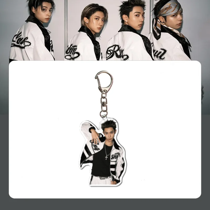 LNGSHOT New Idol Keychain SHOT CALLERS Album HD Photo Figure UV