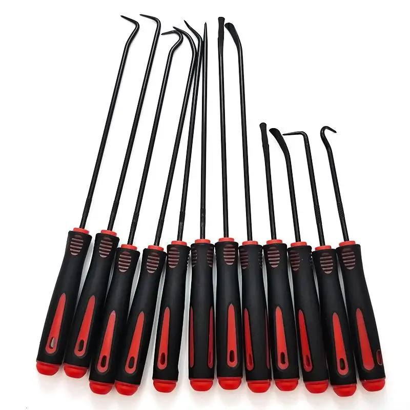 

4/12Pcs Car Auto Oil Seal/O-Ring Seal Gasket Pick Mini Precision Hooks Professional Puller Remover Precision Pick And Hook Set