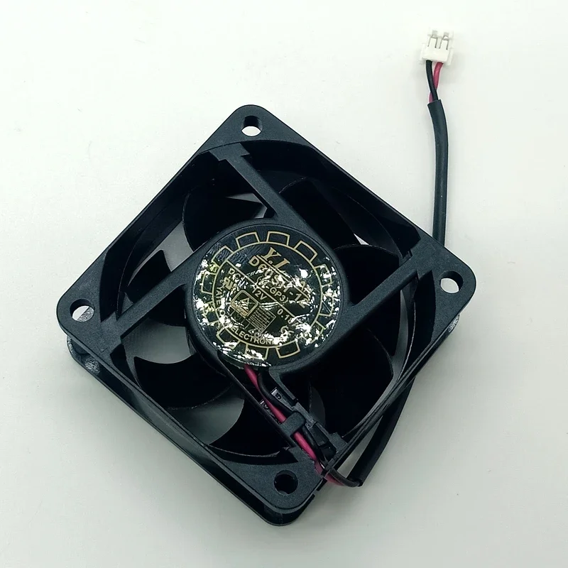 Y.L.FAN D60SH-12 DC 12V 0.18A 60x60x25mm 2-Wire Server Cooling Fan