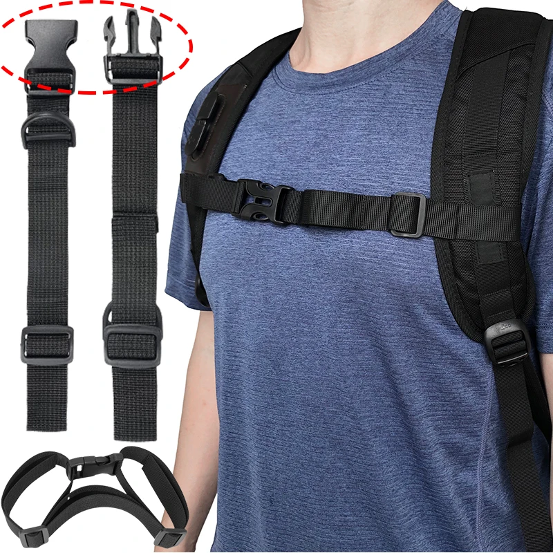 

Adjustable Backpack Strap Harness Adjustable Shoulder Strap For Bag Outdoor Camping Tactical Bag Straps Accessories For Backpack