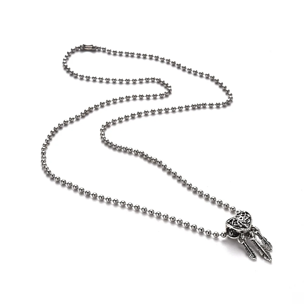 5 Meter Stainless Steel Ball Chains Necklace With 40pcs Connectors Clasps,Silver Bead Chain Sets for Necklace Hanging DIY Crafts