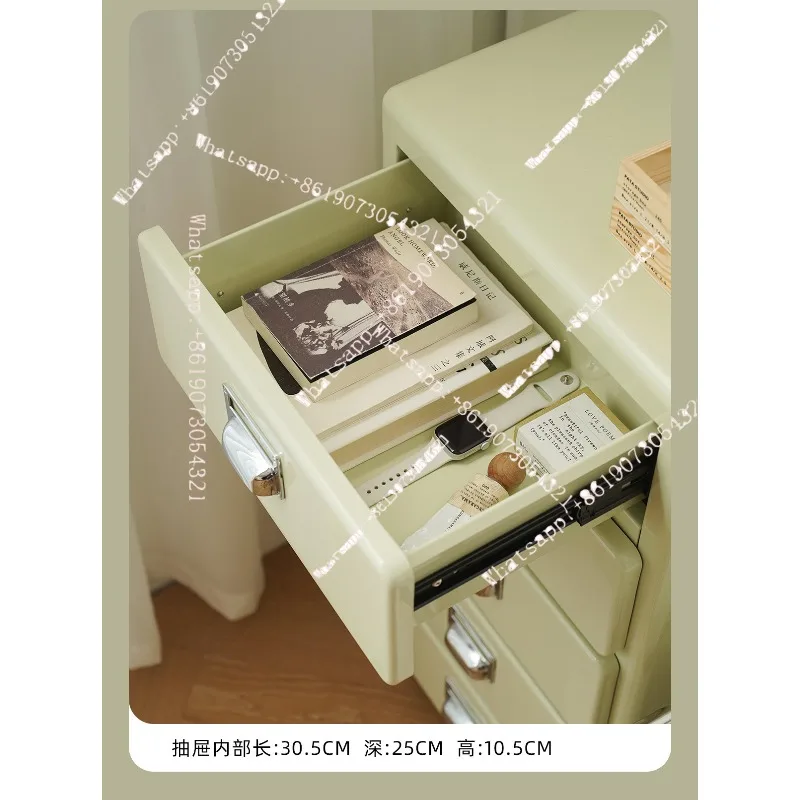 

Железный шкаф в японском ретро-стиле, комод, тумба для гостиной, приставной шкафчик к дивану, металлический шкаф для хранения с выдвижными ящиками.