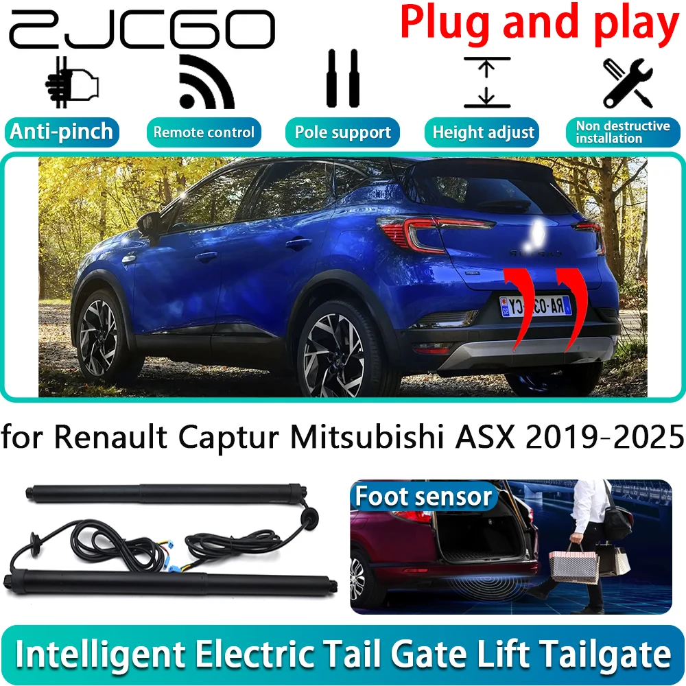 for Renault Captur Mitsubishi ASX 2019-2025 Electric Powered Tailgate Power Liftgate Automatic Tailgate System With Foot Sensor