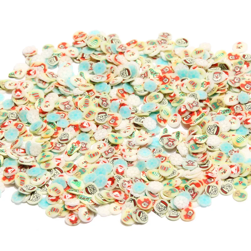 1000/Lot Assorted Polymer Clay Slices Sprinkles For DIY Crafts Design Women Nail Jewelry Accessories Resin Fill Mold Supplier