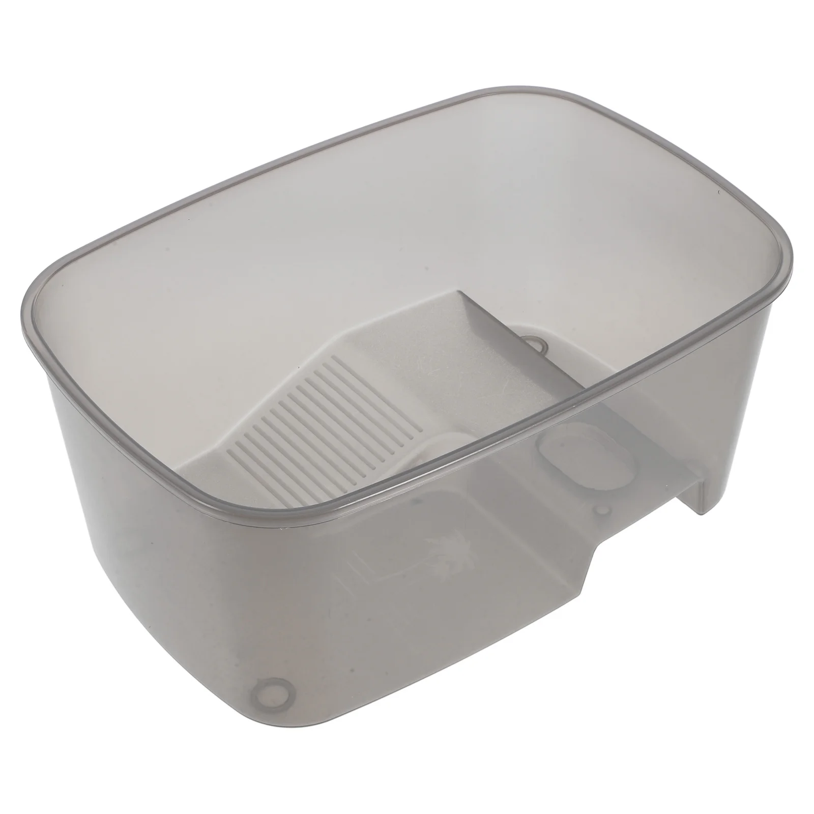 

Transparent Turtle Habitat Tank Plastic with Basking Platform Sunbathing Dock Reptile Terrarium Aquarium Aquarium Tank Decor